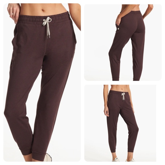 Vuori Performance Jogger Women's DreamKnit Joggers Elderberry Heather S Long NWT - Picture 1 of 4